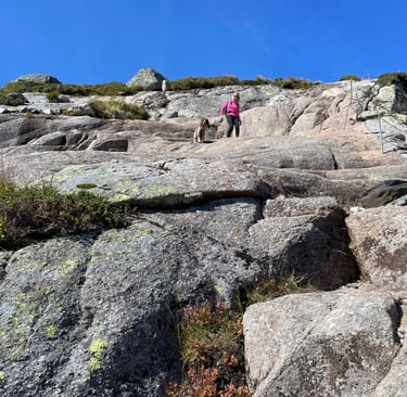The walk up to Kjerag the highest peak around Lysefjorden and then on to the Kjeragbolten, Norway