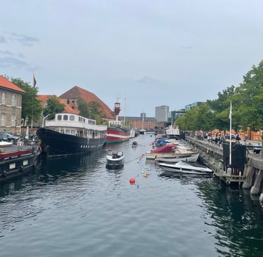 Scenes around copenhagen, denmark