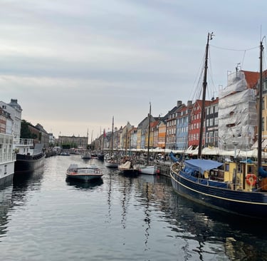 Scenes around copenhagen, denmark