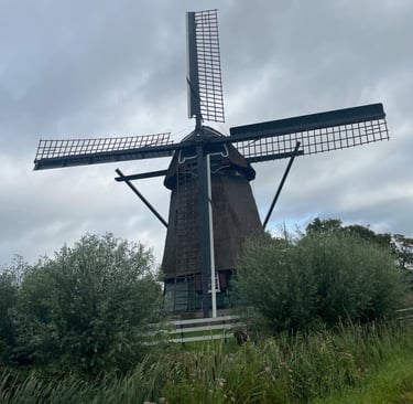 Windmill on the Zeelandic Islands, Netherlands