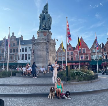 Photos around the beautiful City of Bruges, Belgium