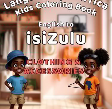 Zulu Clothing and Accessories Coloring Book