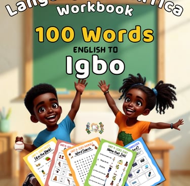 100 Igbo Words WorkBook