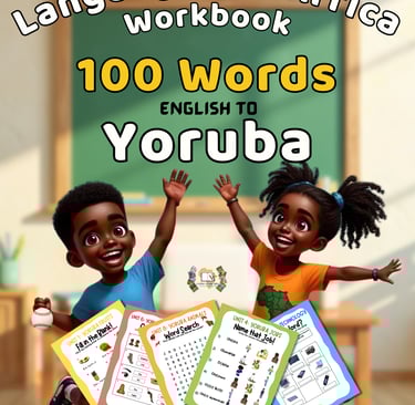 100 Yoruba Words Workbook