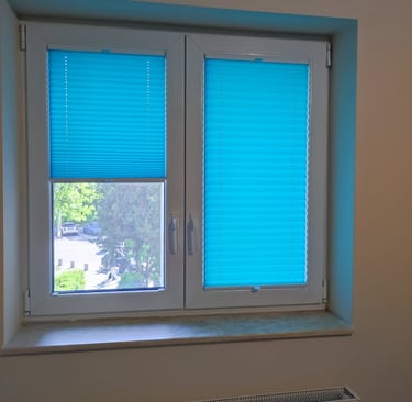 Jaluzele plisate pe comanda Sev Home