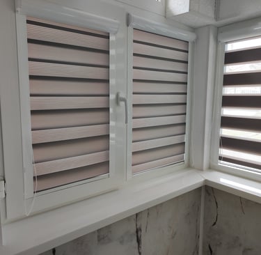 Rolete textile simple si rolete zi-noapte pe comanda Sev Home