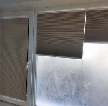 Jaluzele plisate pe comanda Sev Home