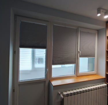 Jaluzele plisate pe comanda Sev Home