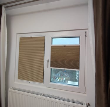 Jaluzele plisate pe comanda Sev Home