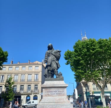 La statue de Pierre Paul Riquet
