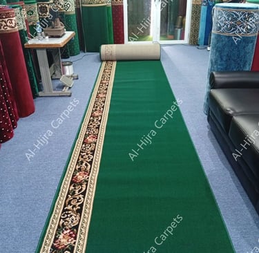 Karpet Masjid Dynasty Hijau Polos