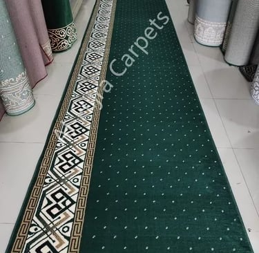 Karpet Masjid Jabal Nur Hijau Bintik