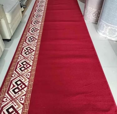 Karpet Masjid Jabal Nur Merah Polos