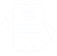 An icon with transparent background representing the concept Terms & Conditions on a website