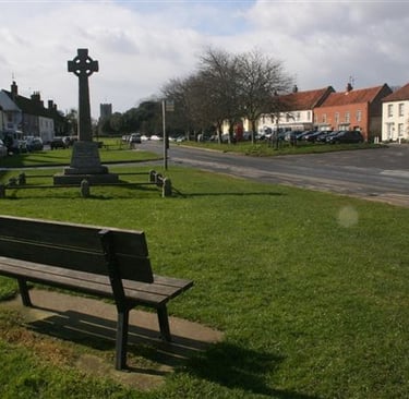 Burnham Market , the green