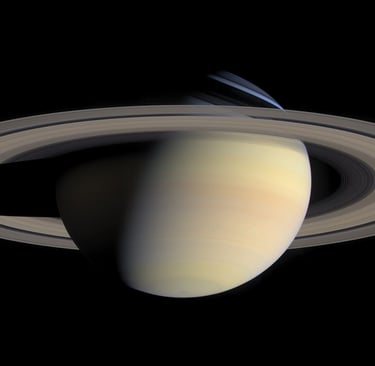 Satürn gezegeninin harika halkaları