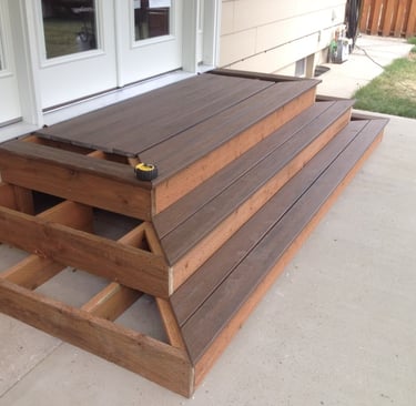 Backdoor stairs