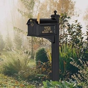 Whitehall bronze mailbox