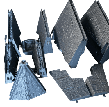 stampa 3d, star wars,  millennium, modellismo