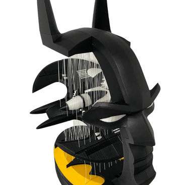 stampa 3d, lampada led batman, batman