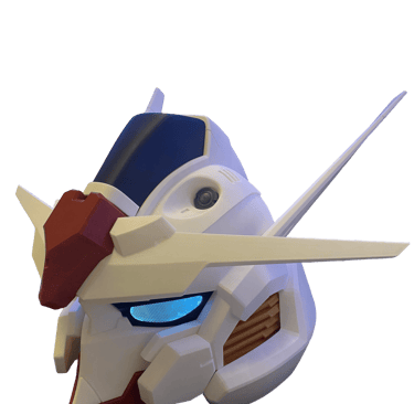 stampa 3d, gundam, casco gundam, cosplay