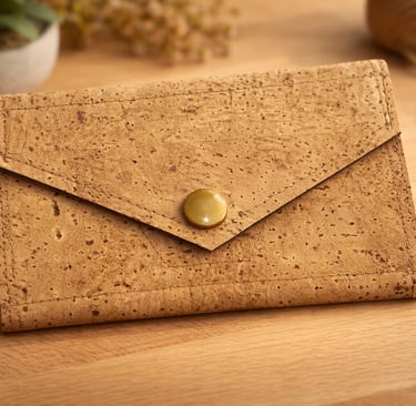 Geldbörse aus Kork