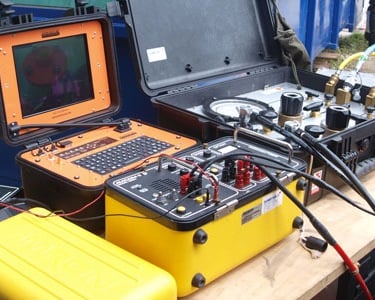 Berufstauchen Kommunikation Analysegeräte