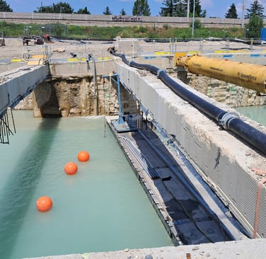 Saugarbeiten Spülarbeiten Unterwasser