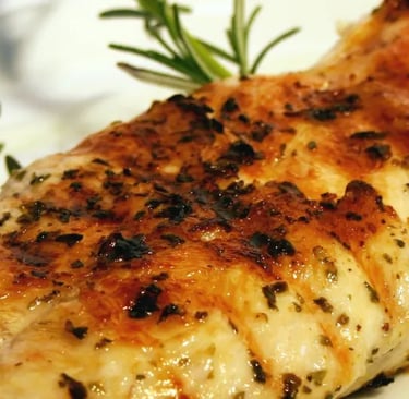 Rosmarin-Zitronen-Hähnchen – Einfaches mediterranes Hähnchenrezept