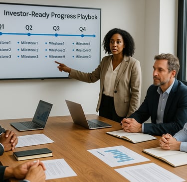 Investor ready progress playbook