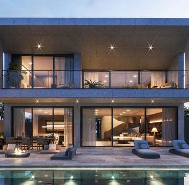Nawayef West homes with private pools and sea views
