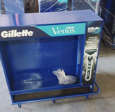 Exhibidor de Gillette