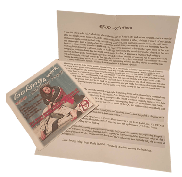 Redds throwback Mixtapes and Bios