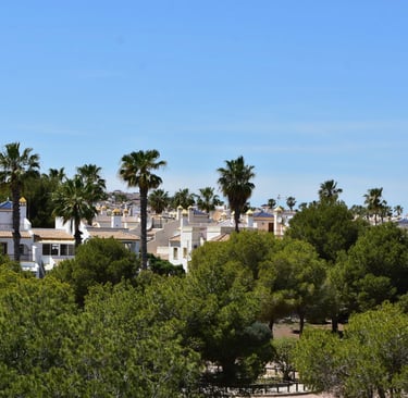 View from the roof terrace Casa Romantica Villamartin Orihuela Costa