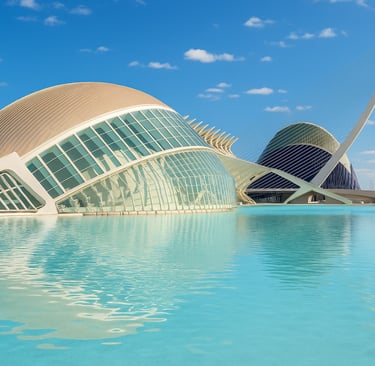 Hemisfèric en Ciudad de las artes y las ciencias de Valencia