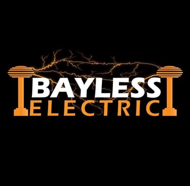 a logo for a company called bayless electric