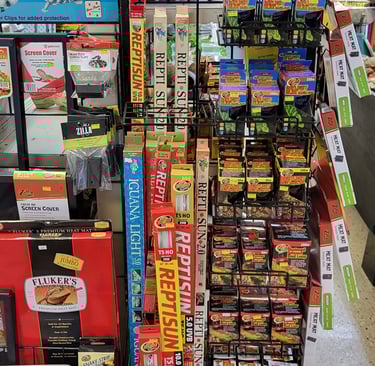 Reptile supplies-Pet Den