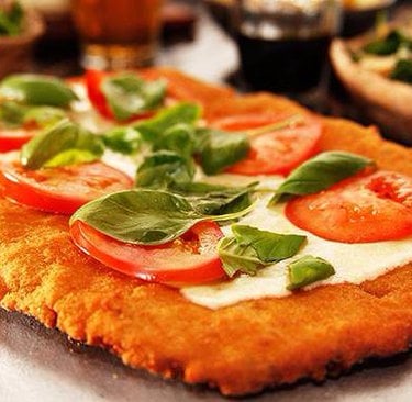 milanesa napolitana con tomate y queso