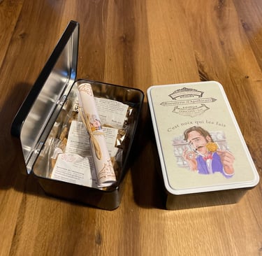 Les boîtes à biscuits