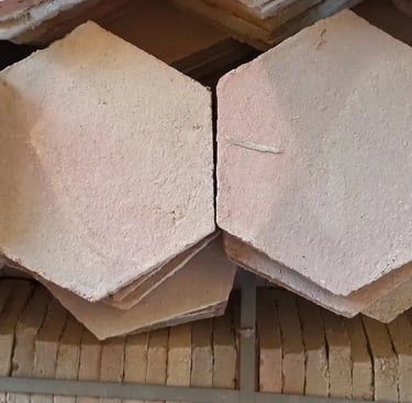 tomettes hexagonales lisses