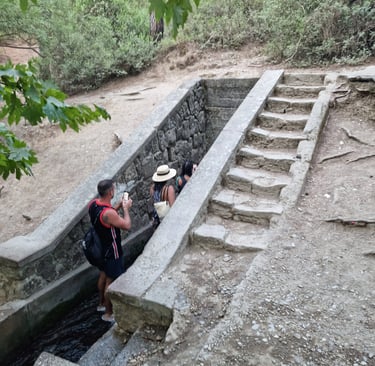 seven springs tunnel entrance in epta piges