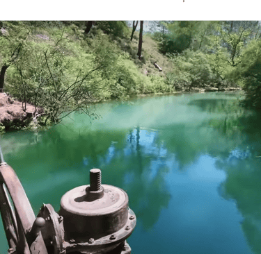 beautiful epta piges  7 springs in Rhodes Greece