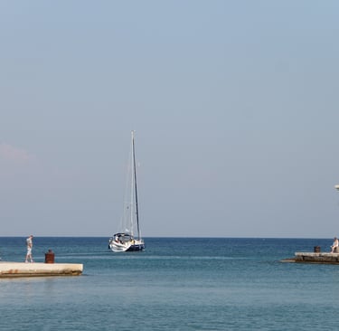 Mandraki harbour