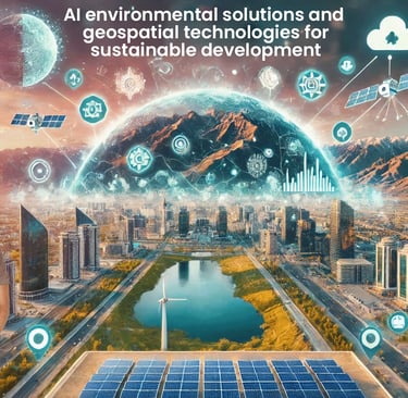 AI and geospatial environmental monitoring in Kazakhstan