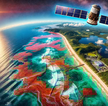 Harmful Algal Blooms (HABs) illustration