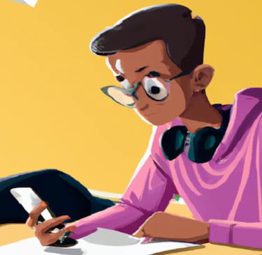 Too Much of Mobile by indian students