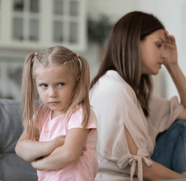 How to deal with stubborn child ; The Mind Print