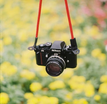 Analog camera shot on film in Saigon