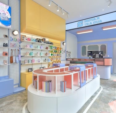 Polaroid camera store in Saigon 