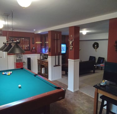 The "Man Cave" Entertainment Center